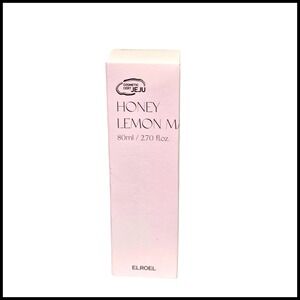 ELROEL Honey Lemon Mask 80ml 2.70oz Korean Skincare Jeju Brightening Wash Off
